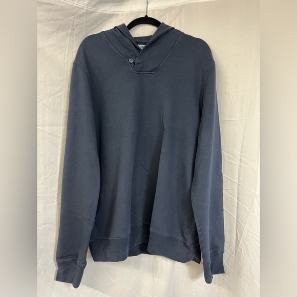 NWT Navy Men’s J Crew Sweatshirt. size men’s large tall - Picture 1 of 5